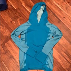 Athleta hooded base layer top